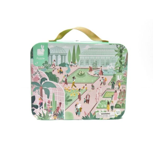 Janod Other - Janod 200 PC Botanical Garden Floor Puzzle Designed in France Ages 7+ Travels